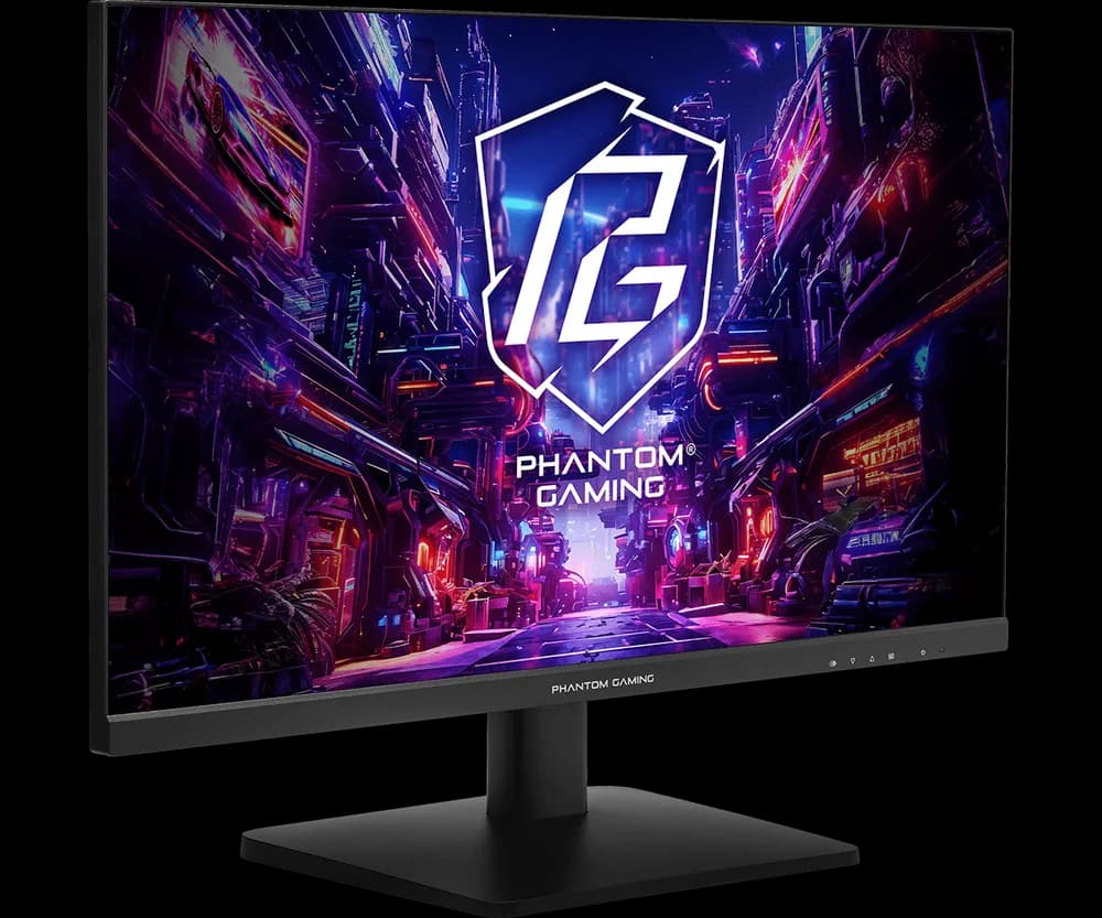 Monitor Commercial ASRock Phantom Gaming PG27QFT1B, 27", 2560 x 1440 pixeli, Black — miniatură
