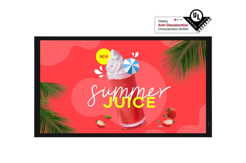 Display profesional Outdoor, 55" LG 55XE4P-B, FHD 1920×1080, 4000 nits, 24 / 7