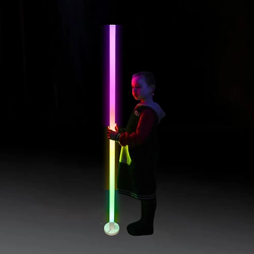 Tub LED reactiv la sunet, cu schimbare de culoare, 1,5 m — miniatură