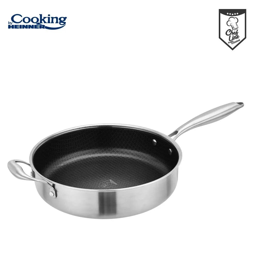 TIGAIE ADANCA+CAPAC, 24x6.5 CM, TITANIUM3, COOKING BY HEINER — miniatură