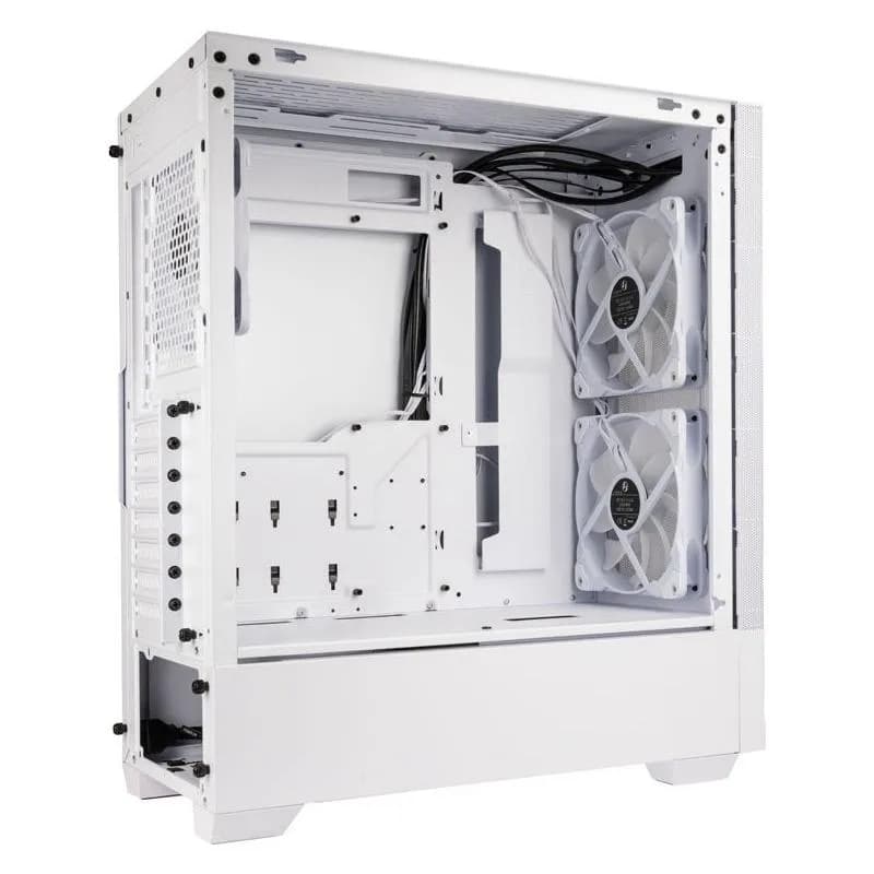 Carcasa LIAN LI LANCOOL 205, RGB, Mid Tower, White — miniatură