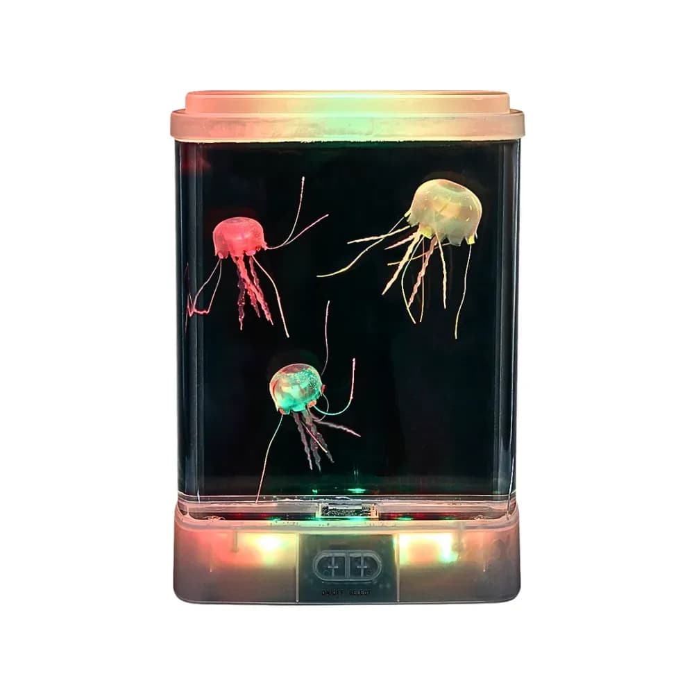 Acvariu luminos cu meduze