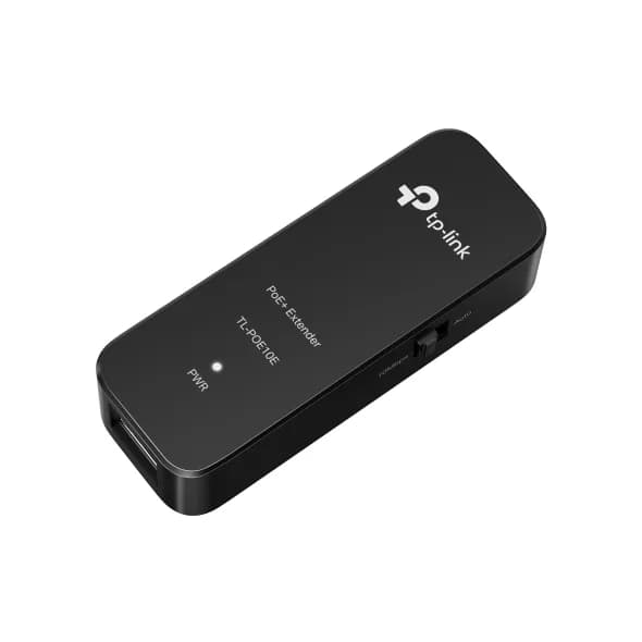 EXTENDER PoE TP-LINK, 2 x 10/100Mbps, compatibil 802.3af/at, carcasa plastic "PoE10E" — miniatură