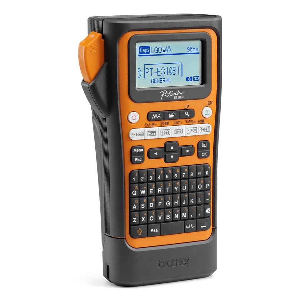 Imprimanta Direct Termic BROTHER 180dpi PT-E310BtVP, Viteza de tiparire: 20mm/s, Latime maxima de imprimare: 18mm|Conectivitate:, Imprimare Cod de bare: DA "PTE300BTVPYJ1" — miniatură
