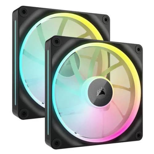 Ventilator Carcasa CORSAIR iCUE LINK LX140, 14 cm, 2000 RPM, 2 ventilatoare, RGB