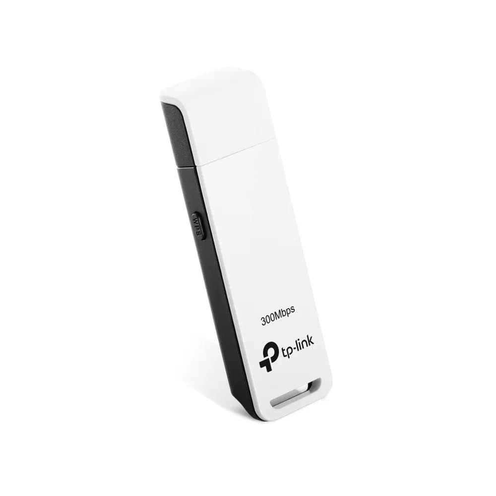 ADAPTOR RETEA TP-LINK, extern wireless 2.4 GHz, USB 2.0, port, 300 Mbps, antena interna x 1, TL-WN821N