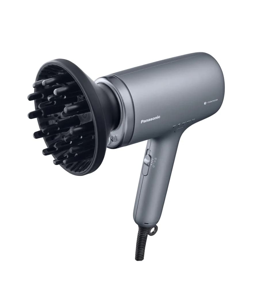 Uscator de par cu tehnologie nanoe & Mineral Ion (1600W, 3 trepte de suflare, 2 capace, duza pentru uscare rapida), EH-NA9N-H825, gri "EH-NA9N-H825" — miniatură