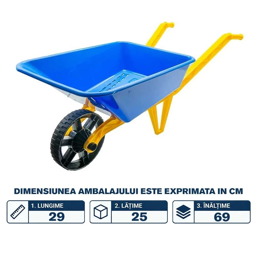 Roaba plastic, albastra - ROBENTOYS — miniatură