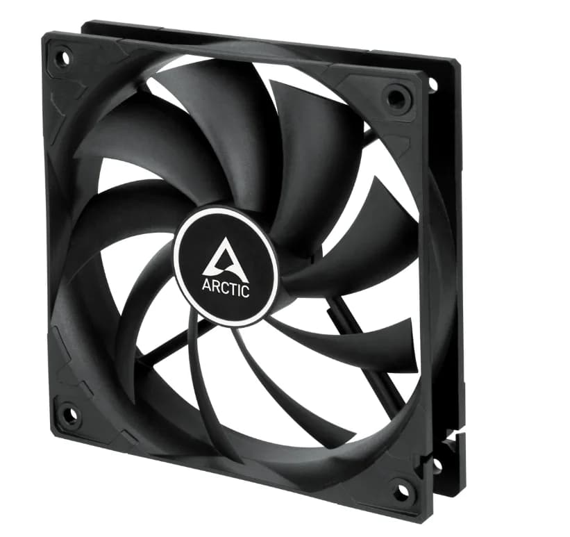 VENTILATOR ARCTIC PC, F12, 120x120x25mm, low noise FD bearing, Black, "ACFAN00201A"