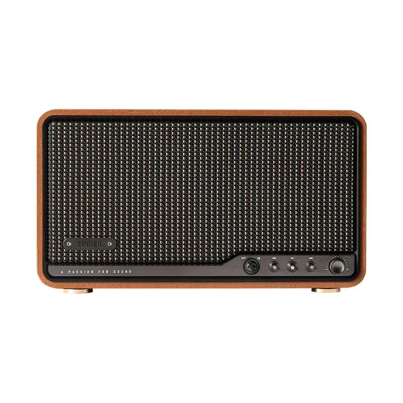 BOXE EDIFIER desktop bluetooth, RMS: 80W (2 x 15W, 1 x 50W), Bluetooth 5.4, AUX, Wi-Fi, USB-C, brown, "S300-BR" — miniatură