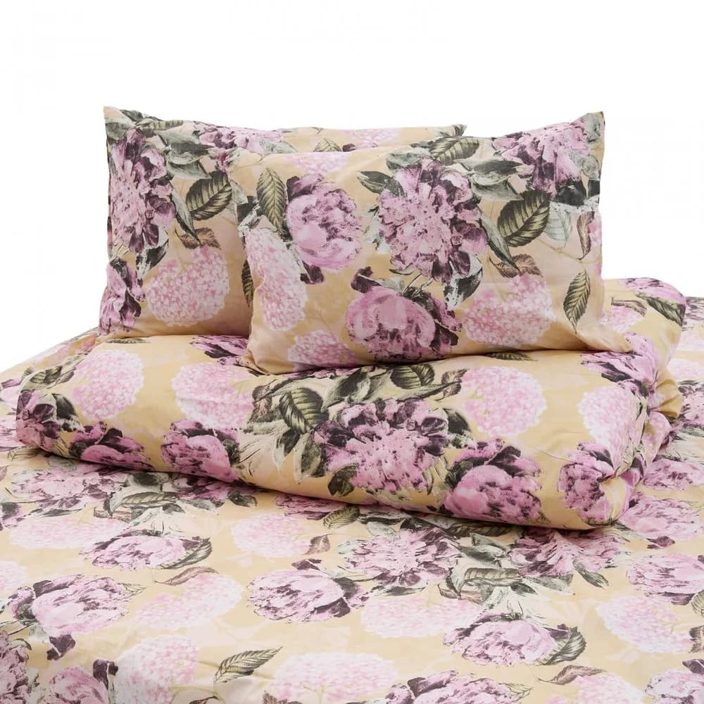Set de pat king size bumbac,92 gsm,Peony — miniatură