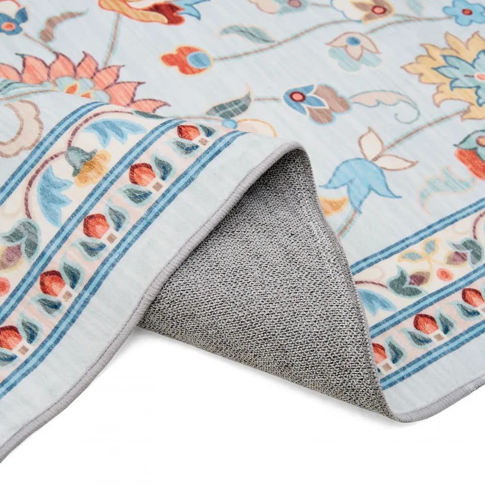 Covor printat, REZA 70x140 cm, lavabil cu spate antialunecare, inaltime fir 3mm — miniatură