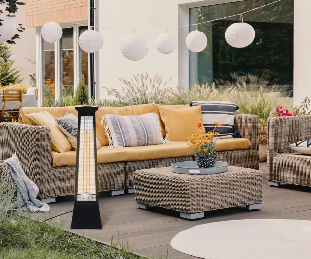 HEINNER Incalzitor electric vertical cu baza 1500W/ 2000W — miniatură