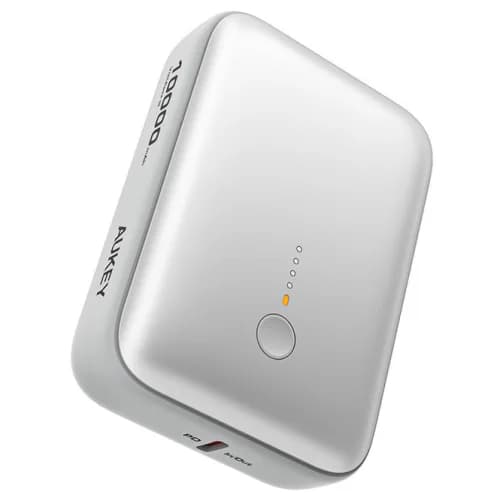 POWER BANK USB 10000MAH/PB-Y55 WHITE AUKEY "PB-Y55 WHITE" — miniatură