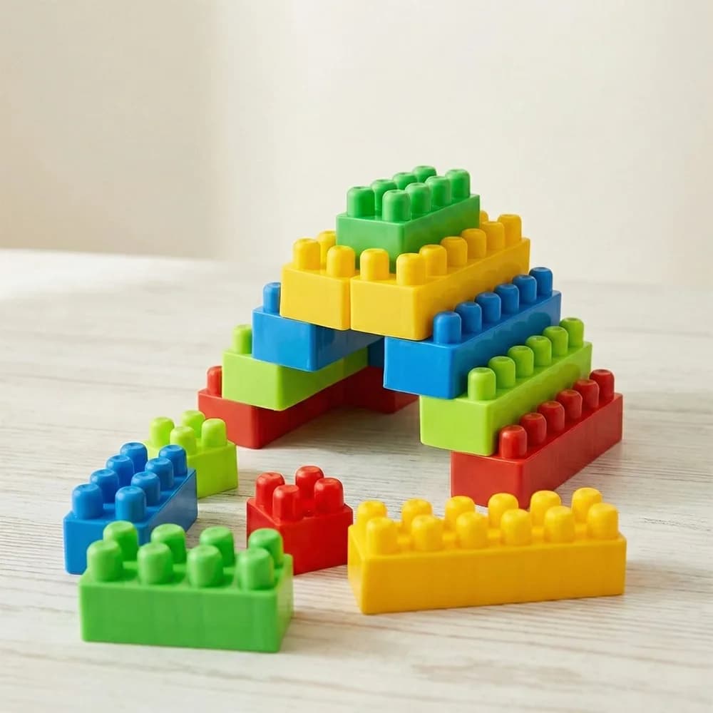 Cuburi 130 piese - ROBENTOYS — miniatură