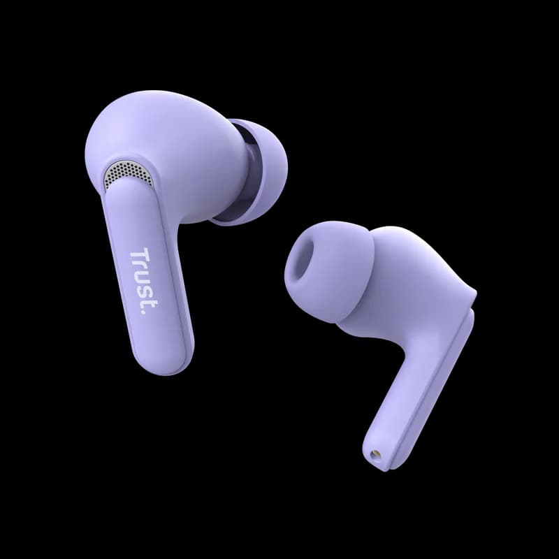 Casti In-ear Trust Yavi, Wireless, Mov — miniatură