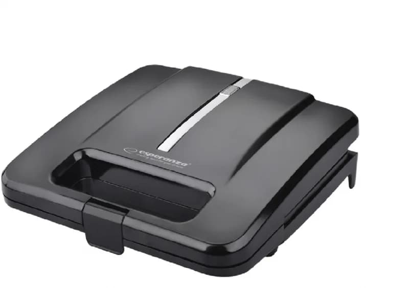 Prajitor de paine tip Sandwich maker Esperanza Parmigiano EKT010 1000W Negru "EKT010"