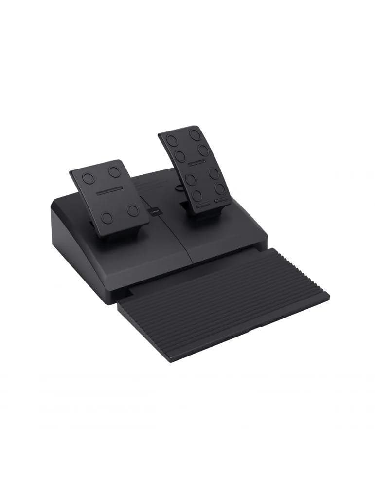 Volan racing Trust GXT 289 Movi Movi, conectivitate cu fir, 25 de butoane, console compatibile Nintendo Switch, Xbox Series S, Xbox Series X, Xbox One X, Xbox One S, Xbox One, PS4, PS4 Original, PS4 Pro, PS4 Slim, negru — miniatură