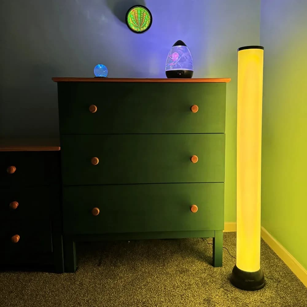 Lampă de podea cu schimbare de culoare 100 cm — miniatură