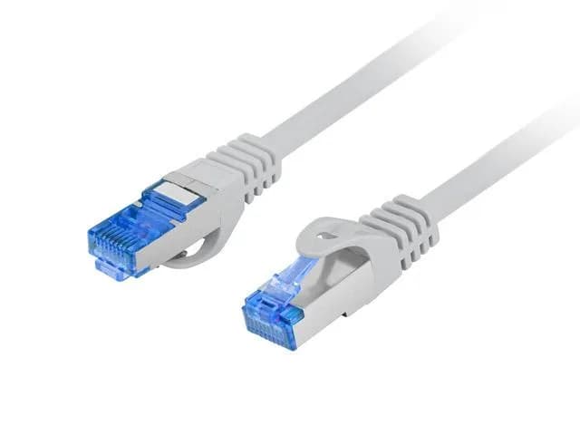 Patch cord Cat.6A S/FTP LSZH CCA 0,5 m gri, Fluke Passed