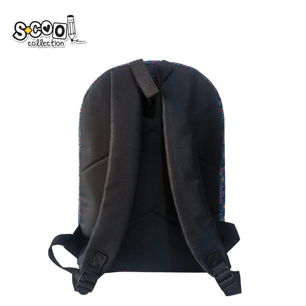 Ghiozdan CLASSIC, 43x30x16 cm, PATTERNS - S-COOL — miniatură