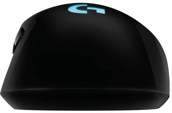 LOGITECH G703 LIGHTSPEED Wireless Gaming Mouse with HERO 16K Sensor - BLACK - 2.4GHZ - EER2, "910-005640"