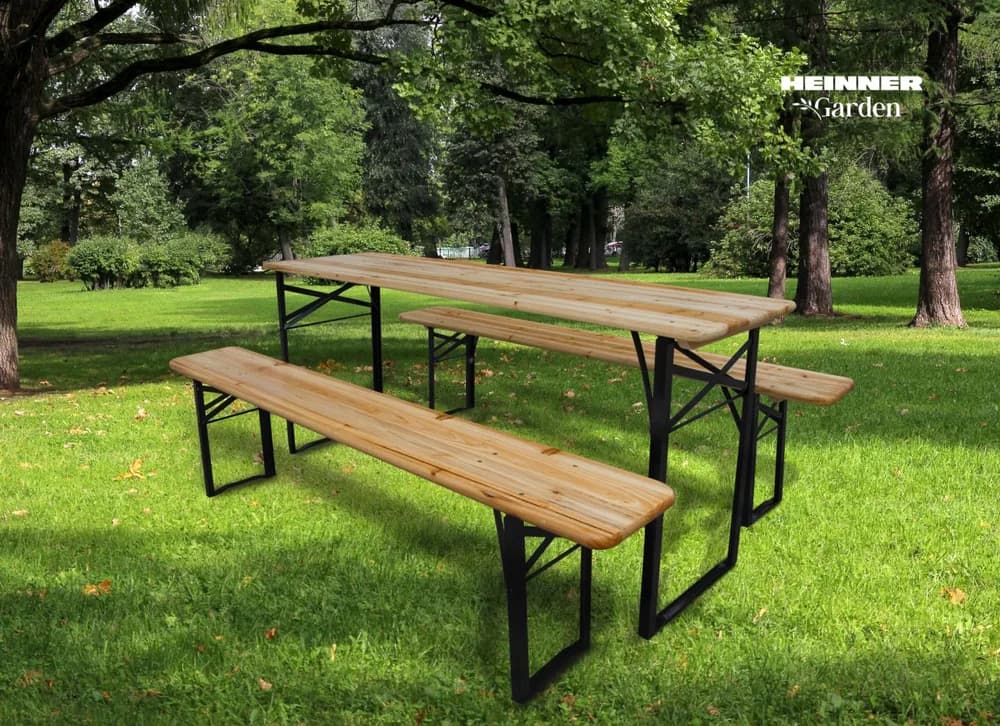 HEINNER SET LEMN 2+1 BERARIE 167*46*75CM — miniatură