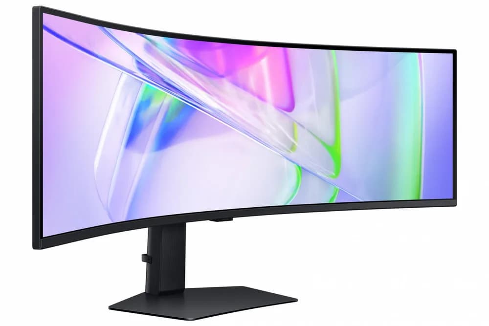 Monitor Samsung 49" LS49C950UAUXEN, Curvature: 1000R, Diagonal (inch): 49, Diagonal (cm): 124.5, Aspect ratio: 32:9, Panel: VA, Resolution: 5120x1440, Refresh Rate: 120Hz, Response time GtG: 5ms, Brightness (max): 350 cd/m², Contrast (static) : 3000:1, Viewing angle: 178°/178°, Colours: 1.07B — miniatură