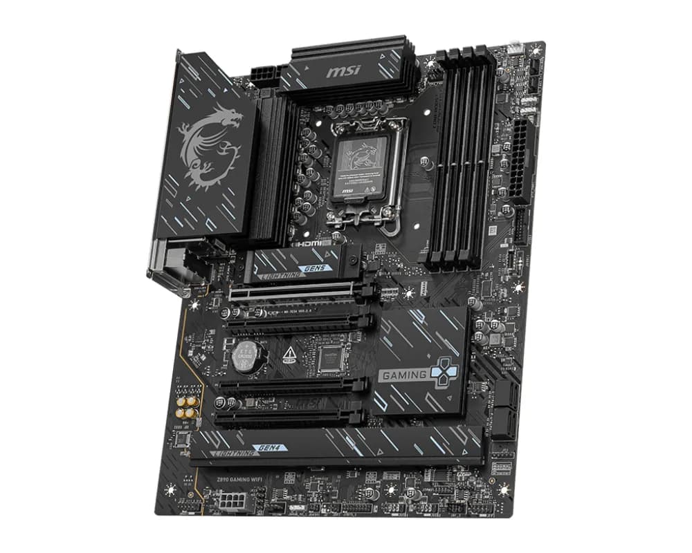 Placa de baza MSI Z890 GAMING WIFI, LGA1851, DDR5, ATX, BT, Negru "Z890 GAMING WIFI" — miniatură