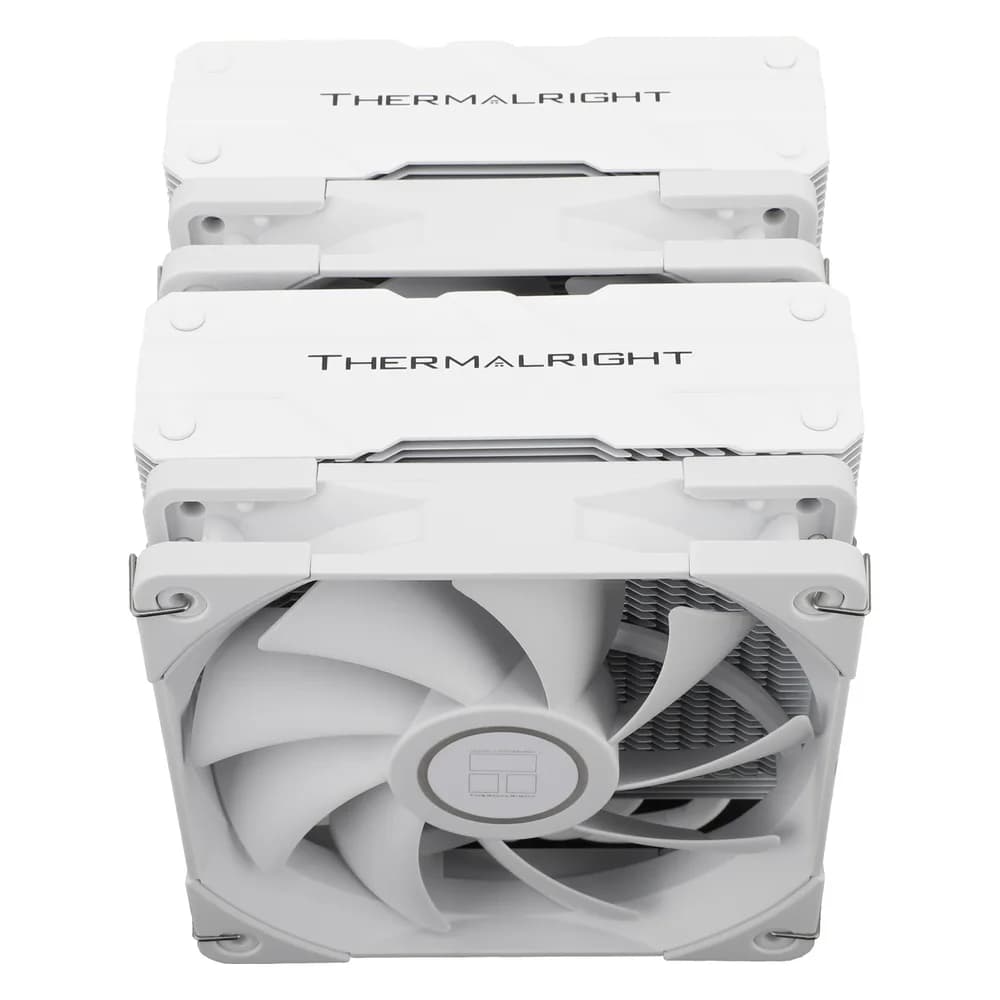 COOLER Thermalright "Peerless Assassin 120 White" dual tower,skt. Intel si AMD, racire cu aer, vent. 2 x 120mm, 1550 rpm, 6 heatpipes, inaltime 157mm,"Peerless Assassin 120 White" — miniatură