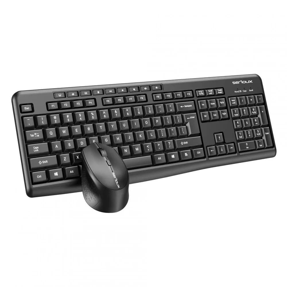 Kit tastatură și mouse wireless 2.4G Tastatură: cu rând independent de taste multimedia * Mod: 2.4G * Număr taste: 104 + 9 taste rapide * Material: ABS * Culoare: Negru * Chipset: Huntersun * Aspect: Orice aspect disponibil * Tip interfață: USB * Dimensiune: 442*152*25mm ; 440g * Baterie: 1*AAA (nu — miniatură