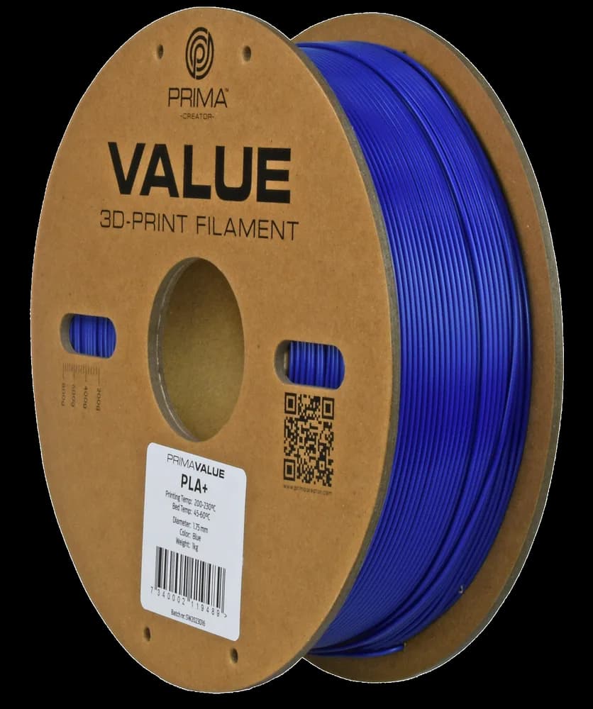 Filament PrimaCreator PrimaValue PLA+ – 2,85 mm, 1 kg (PV24-PLA-285-1000-BU) — miniatură