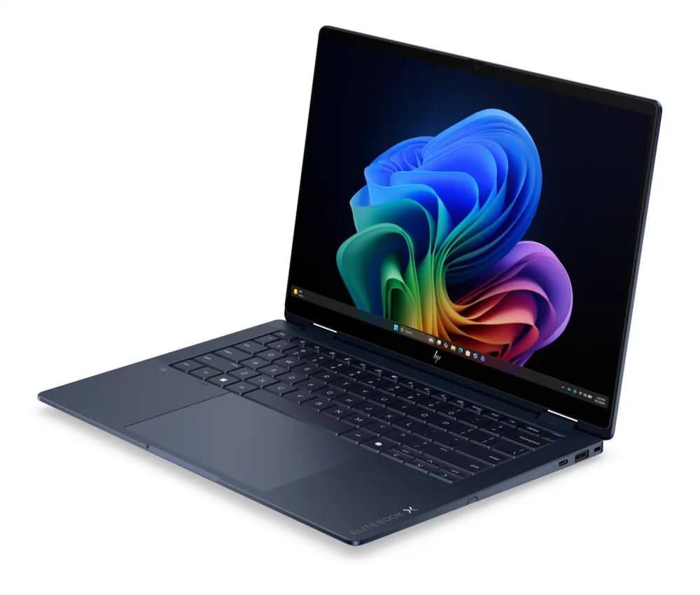 Laptop Business HP EliteBook X Flip G2i, cu procesor Intel Core Ultra 7 358H, 14'' OLED, 32 GB LPDDR5x, 1 TB, Intel Arc B390, Windows 11 Pro — miniatură