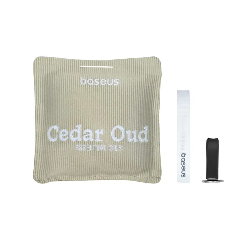 ODORIZANT AUTO Baseus Margaret Series, Cedar Oud, dimensiune 70*70mm, gri "C20362400832-00" - 6932172643133