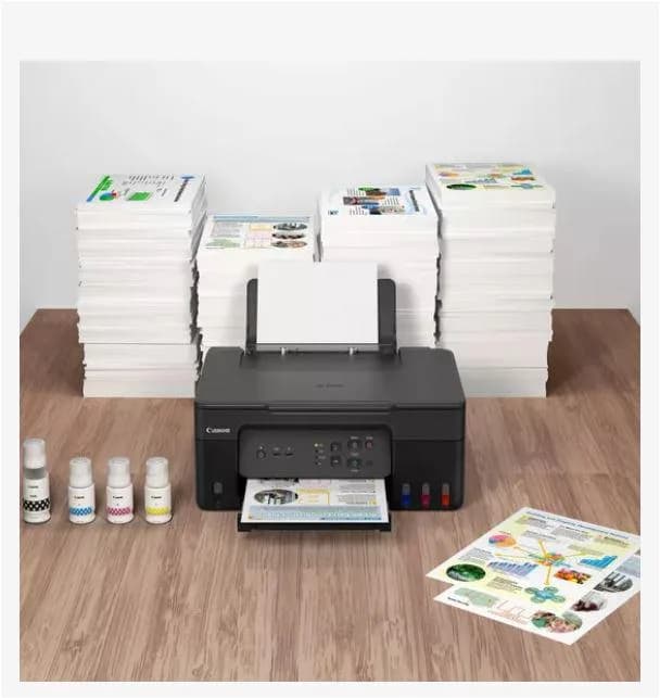 Multifunctional inkjet Canon PIXMA G3430, CISS, format A4, Color, Duplex, USB + WIFI — miniatură