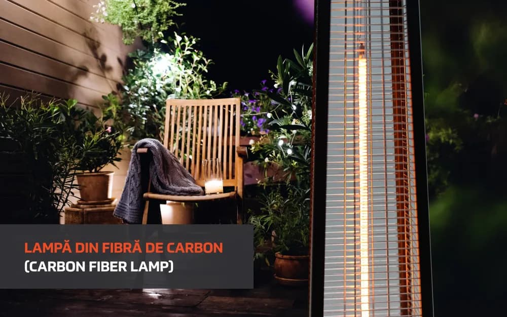 HEINNER Incalzitor electric vertical cu baza 1500W/ 2000W — miniatură
