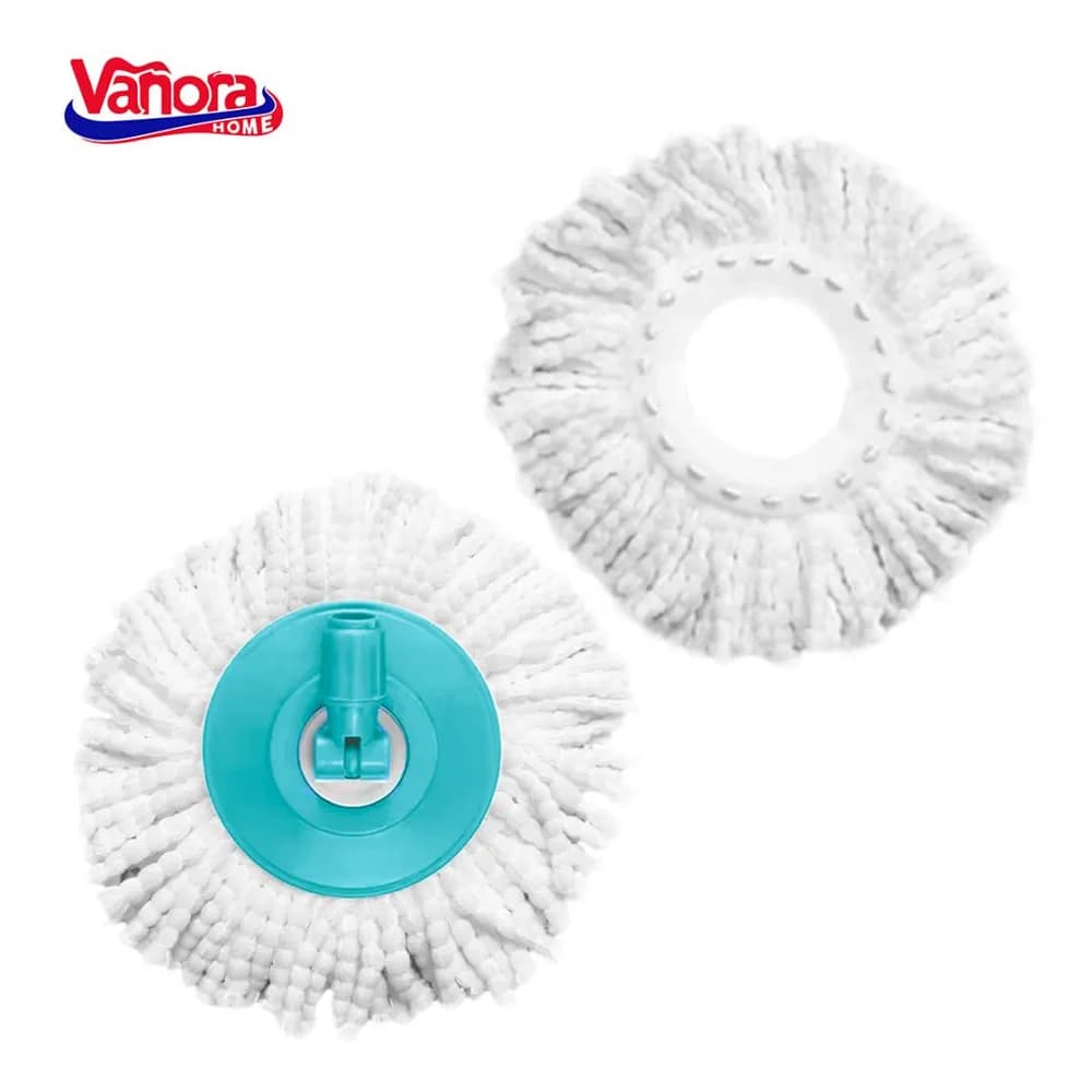 SET CURATENIE CU MOP ROTATIV, CLEAN360, ALBASTRU — miniatură