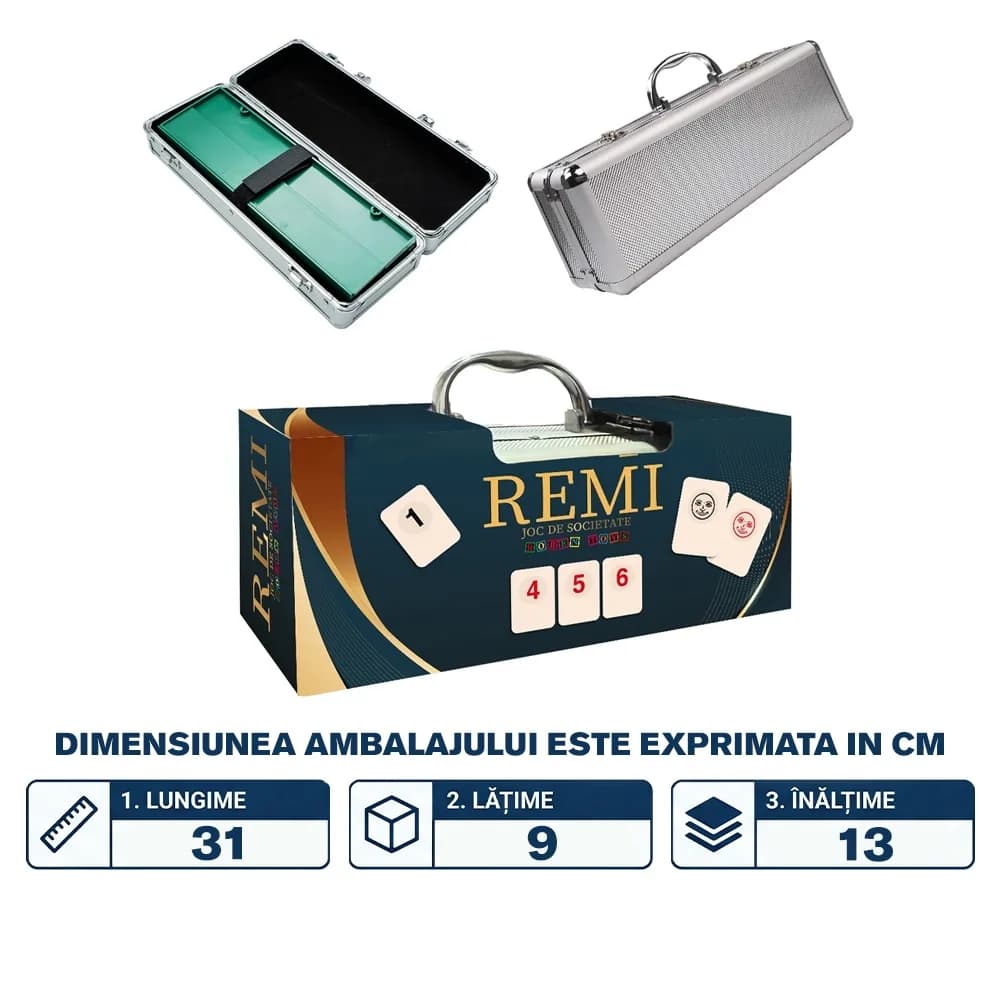 Remi in cutie de aluminiu - ROBENTOYS — miniatură