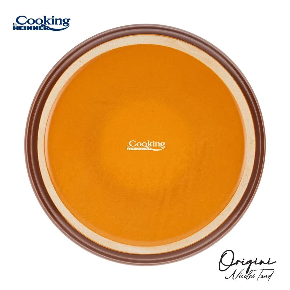 OALA CERAMICA CU CAPAC, 19x19.5 CM, 6 L, NICOLAI TAND, ORIGINI, COOKING BY HEINNER — miniatură