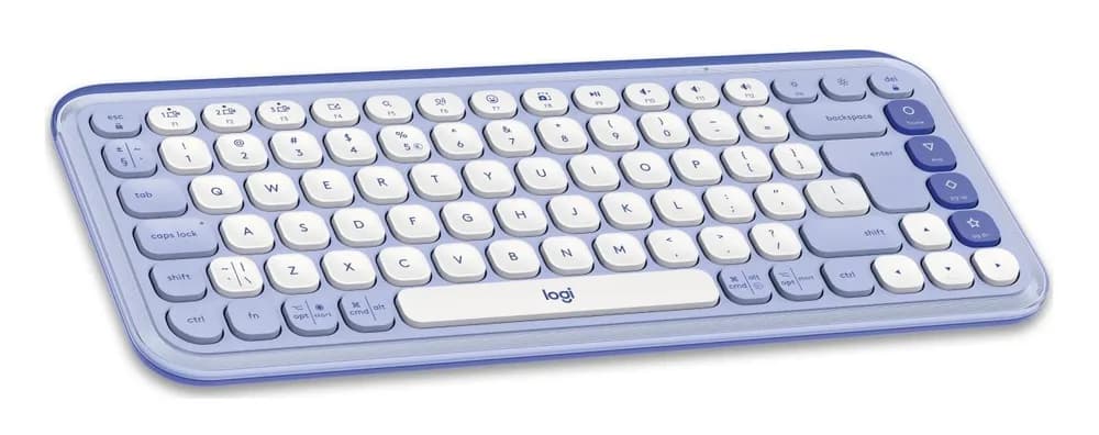 LOGITECH POP ICON COMBO - LILAC - US INTL - BT - INTNL-973 "920-013078" — miniatură