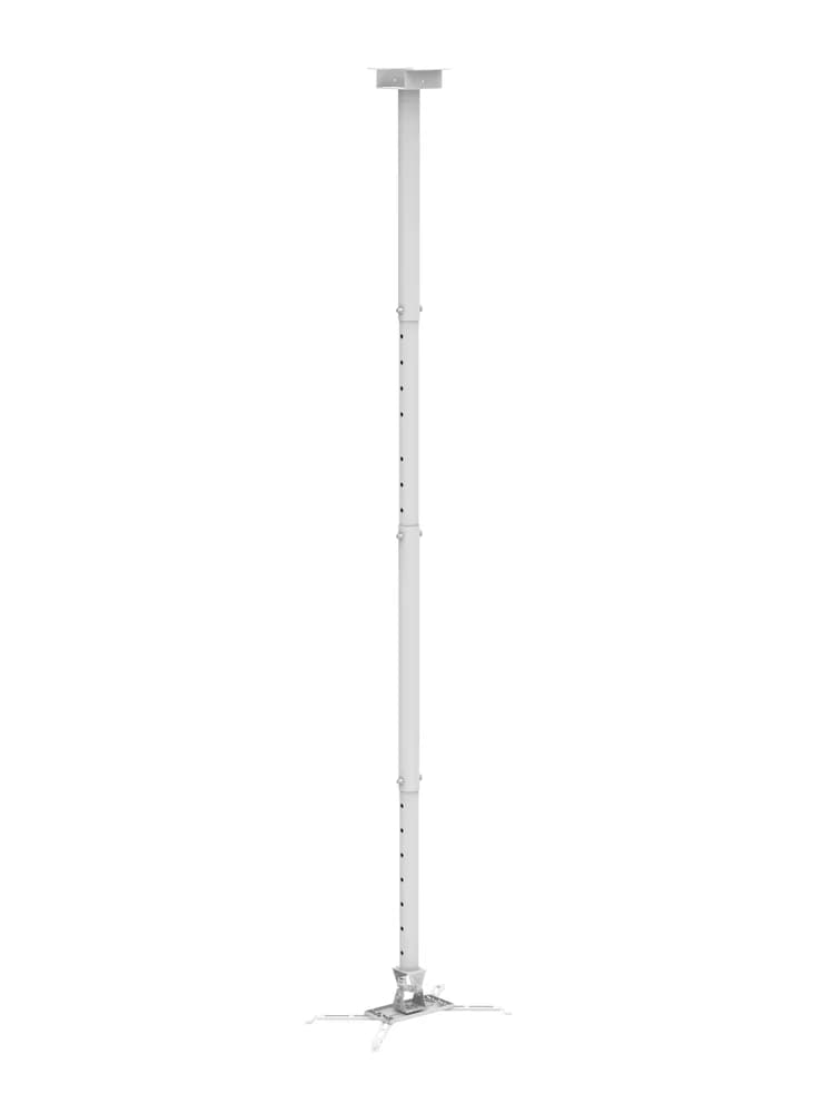 Suport videoproiector de tavan Blackmount CT-PRB-2L, dist. proiector-tavan: 111cm-198cm, alb