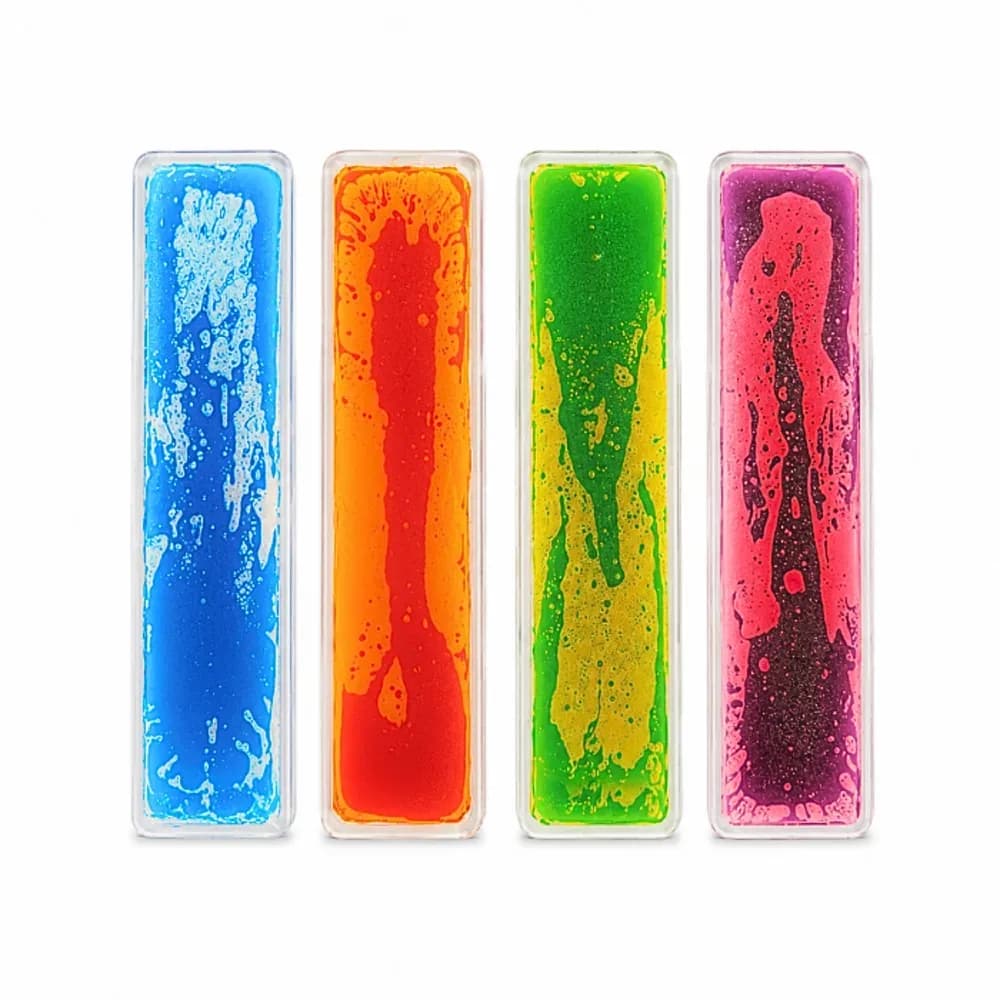 Dale cu lichid dreptunghiulare – set de 4 — miniatură
