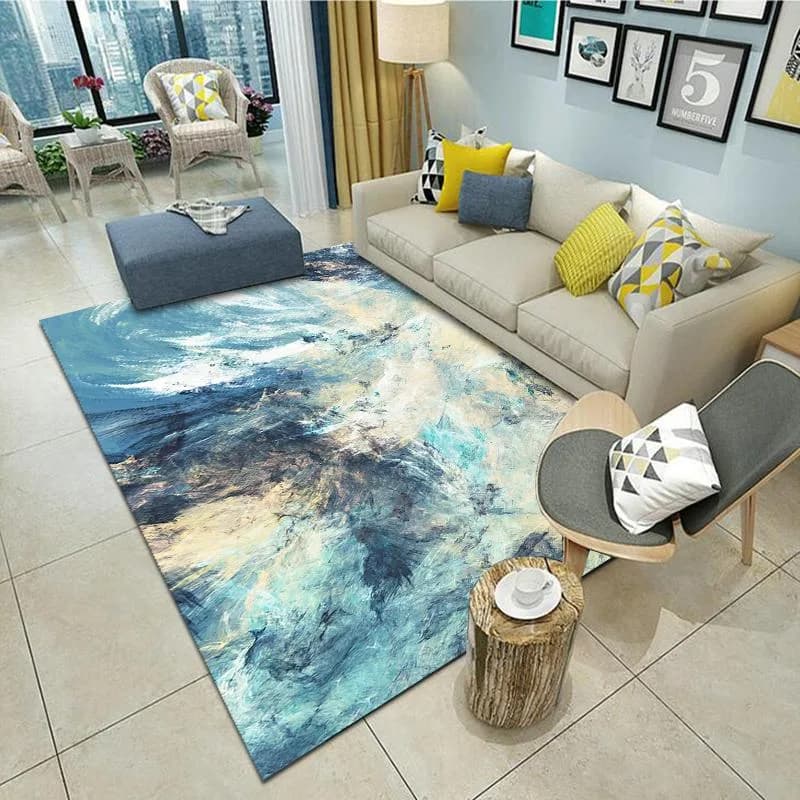Covor Heinner cu print digital 3D 70x140 cm Galaxy — miniatură