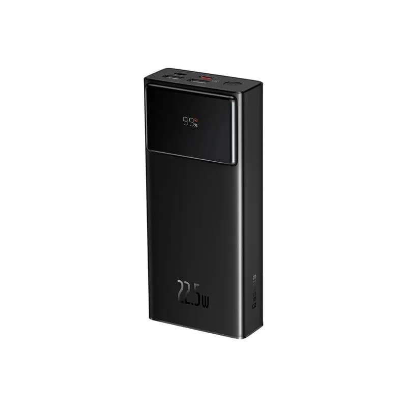POWER BANK Baseus Star-Lord Digital Display, 30000mAh, 22.5W, 2 x USB; 1 x USB Type-C, digital display pt. status baterie, total 3A, negru "PPXJ080101" - 6932172620714 — miniatură