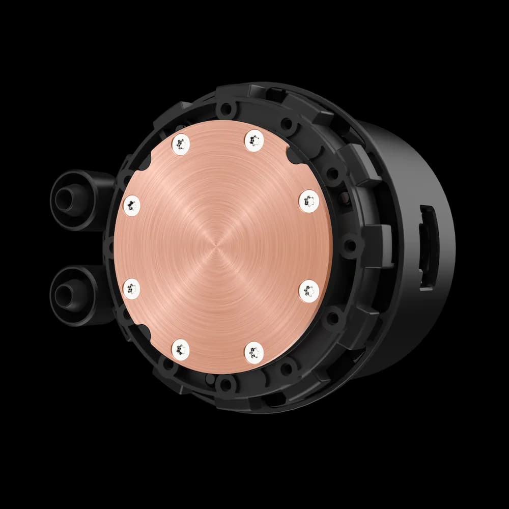 Cooler NZXT "Kraken 240 RGB", skt universal, racire cu lichid, ventilator 120 mm x 2, 1800 rpm, iluminat ARGB, "RL-KR240-B1" — miniatură