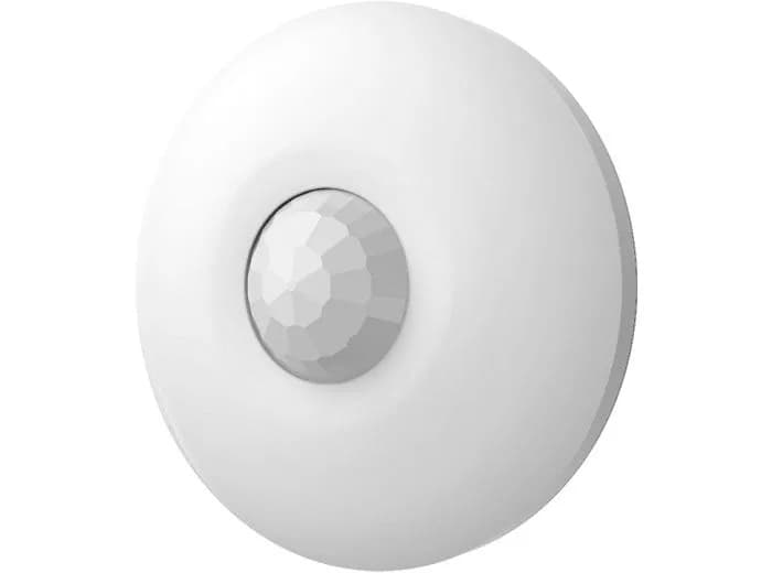 Detector PIR wireless de tavan Hikvision DS-PDCL12-EG2-WE, seria AXPRO, frecventa 868MHz, raza de detectie 12m / 360°, SEC (Smart Environmental Control) - Advanced digital signal processing and 3D optics, criptare AES-128, distanta de transmisie 1.6Km in camp deschis,viteza detectie 0.3 to 2m/s
