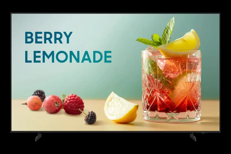 TV signage Samsung LH75BEFHLGUXEN