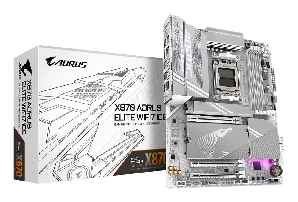 MB AMD X870 SAM5 ATX/X870 A ELITE WF7 ICE GIGABYTE "X870 A ELITE WF7 ICE 1.1"