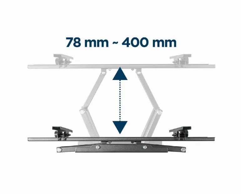 SUPORT de perete GEMBIRD, pt 1 TV/monitor, diag. max 37" - 70", full-motion, max 35 kg, "WM-70ST-01" — miniatură