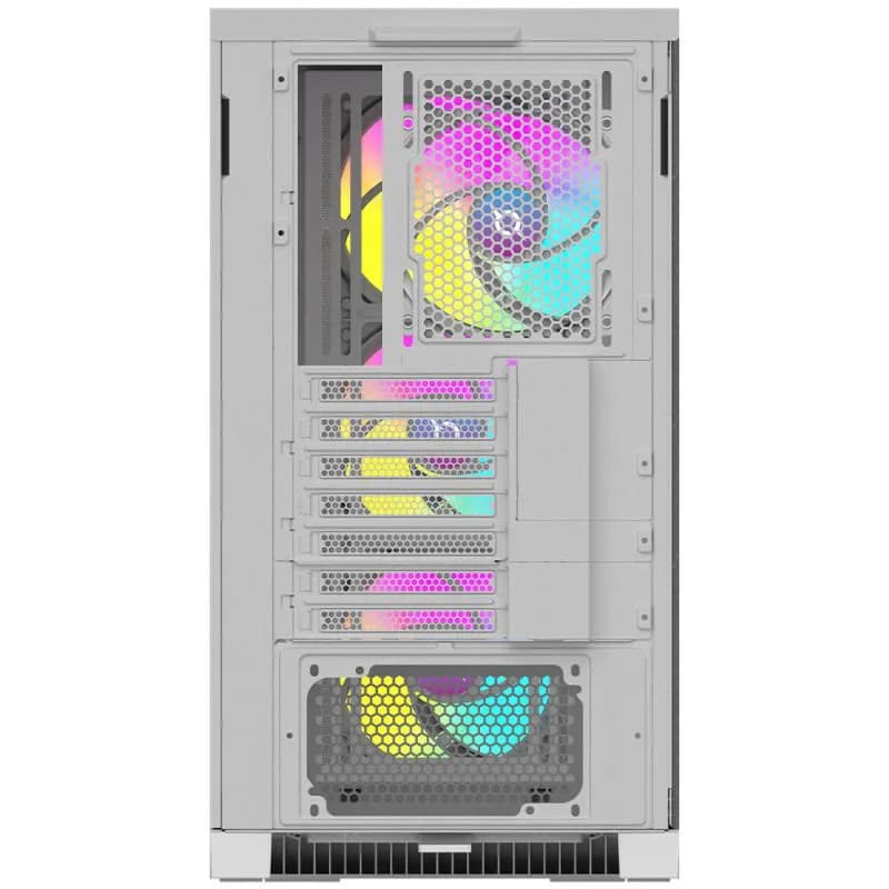 Carcasa AQIRYS XO-1, RGB, Mid Tower, White — miniatură